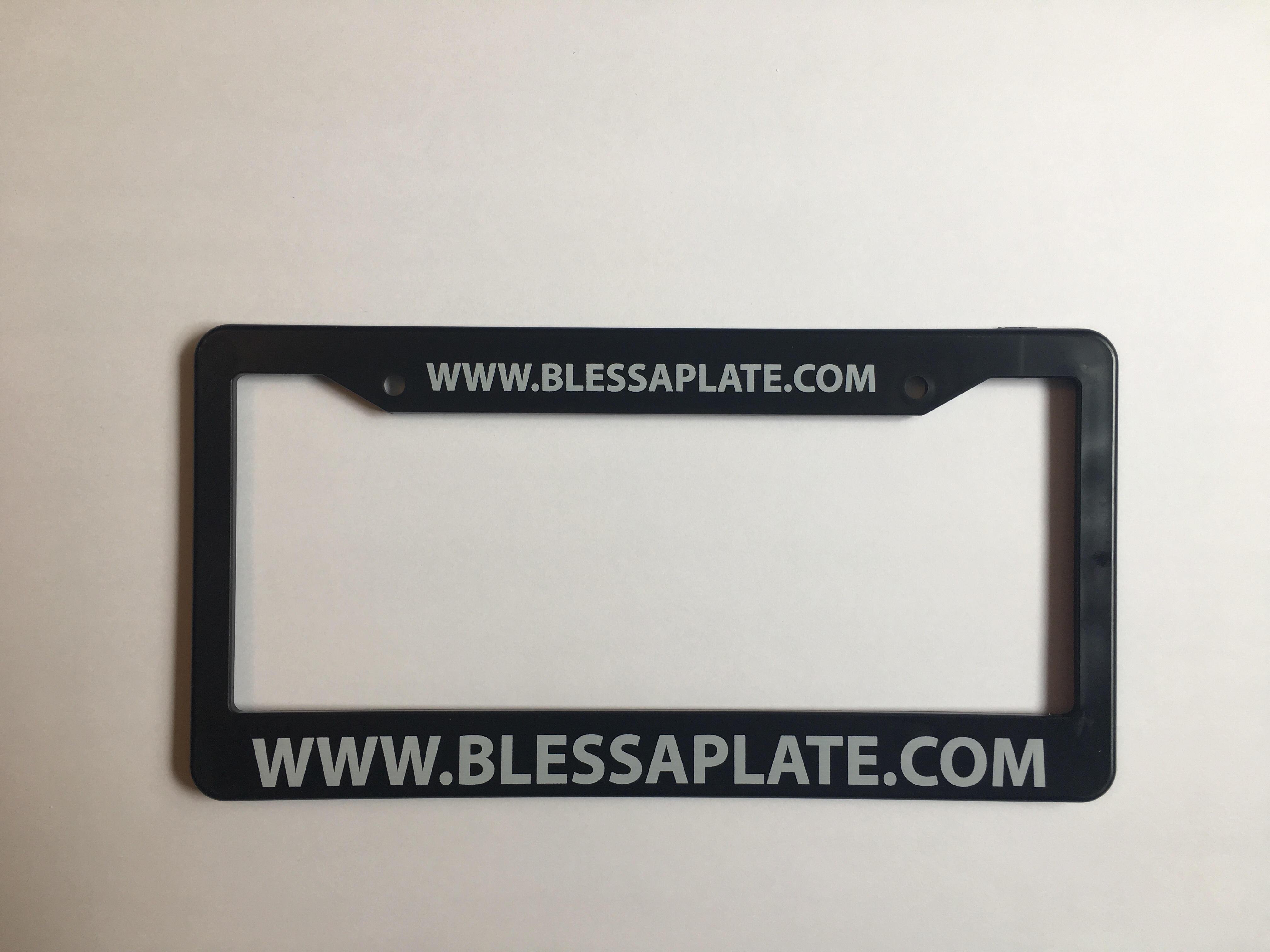 Bless A Plate License Plate Frame